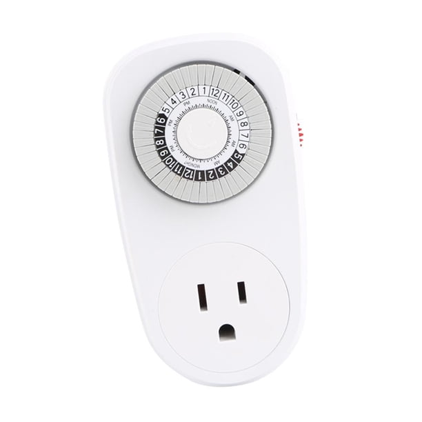 Interruptor de 24 tiempo tiempo de tiempo de tiempo de , enchufe de reloj de tiempo, enchufe . UU., , reloj de diario en hogar, encendido/apagado Manual/automátic Soledad Interruptor temporizador electrónico