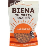 Biena Chickpea Snacks Habanero -- 5 oz Pack of 2