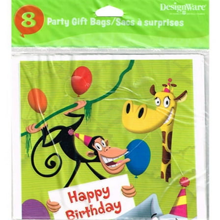 Jungle Frolic Favor Bags (8ct)