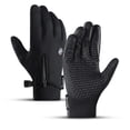 thumbnail image 4 of Guantes de ciclismo cálidos para hombre y mujer, resistentes al viento y con pantalla táctil, para otoño e invierno, impermeables, 4 of 4