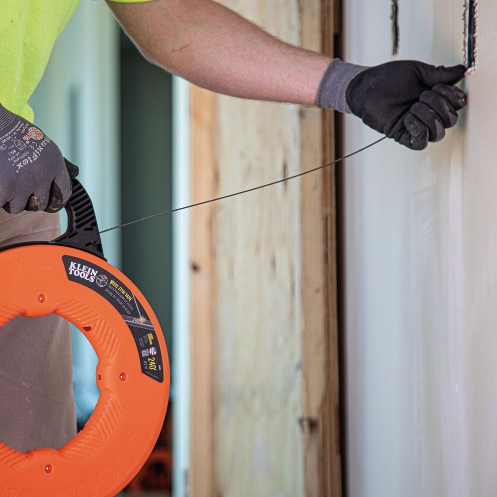Klein Tools 120' Steel Fish Tape