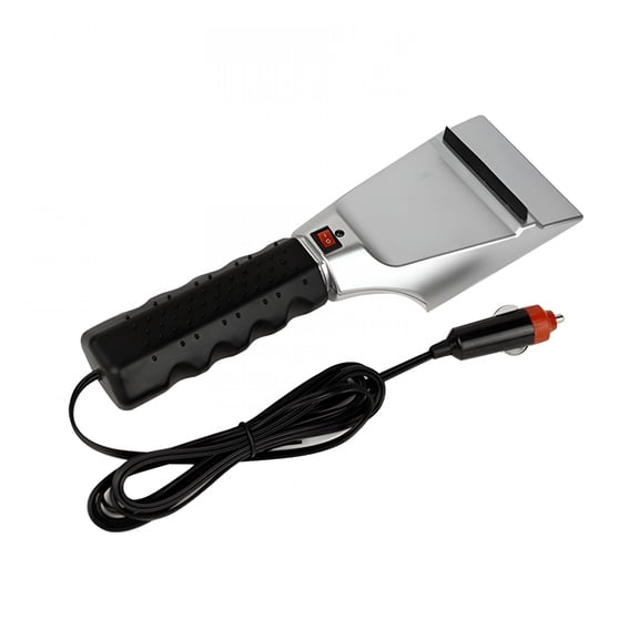 EXLEAF 12V Car Window Heated Cleaning Shovel Car Windshield Snow Shovel Ice Scraper Electric Window Ice Snow Removal Hand Tools