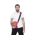 thumbnail image 2 of Bandolera Crossbody Damier Boroni Rojo Con Correa Ajustable, 2 of 8