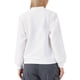 thumbnail image 3 of CHAQUETA CASUAL CHIC INSPIRADA para Mujeres Cuello Redondo Color Sólido Manga Larga Chaquetas de Primavera XS Blanca, 3 of 6