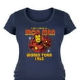 thumbnail image 3 of Marvel Iron Man - Band Tee Style - Maternity Scoop Neck Graphic T-Shirt, 3 of 5
