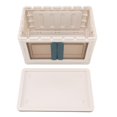 thumbnail image 1 of Contenedor de Almacenamiento Plegable Apilable de 32 L con Puerta Frontal Abierta con Tapa Puede Abrir Fácilmente la Puerta para Sacar Artículos sin Quitar la Tapa Anggrek Otros, 1 of 8