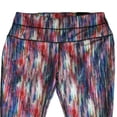 thumbnail image 3 of ZELOS Velocity Medium Impact High Waist Junior Womens' Striped Capri Leggings Size Medium, 3 of 4
