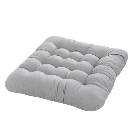 

Solid Color Soft Chair Cushion 40*40cm Polyester Fiber (polyester) Chair Cushion Solid Wood Chair Cushion Family Dining Chair Cushion Cushion Pressure Seat Cushion Neck Car Cushions for Driving