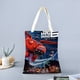 thumbnail image 2 of Big Hero 6 Bolso de tela con estampado de lienzo para mujer, bolsa de compras reutilizable y estética, con cremallera interior, regalo para mujer, 35 × 40 cm., 2 of 6
