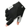 thumbnail image 3 of Gants d'Escalade Gants de Sport Gants d'Escalade Demi-Doigt pour Plein Air Escalade Randonnée Pêche, 3 of 7