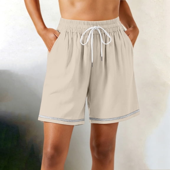 ByworldtasicNo Boundaries Women's Athletic Shorts Drawstring Elastic Waist Summer Beach Shorts with Pockets