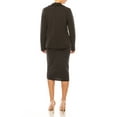 thumbnail image 4 of Women's Elegant 2-Piece Suit – Blazer and Pencil Skirt, Professional Workwear, 4 of 8