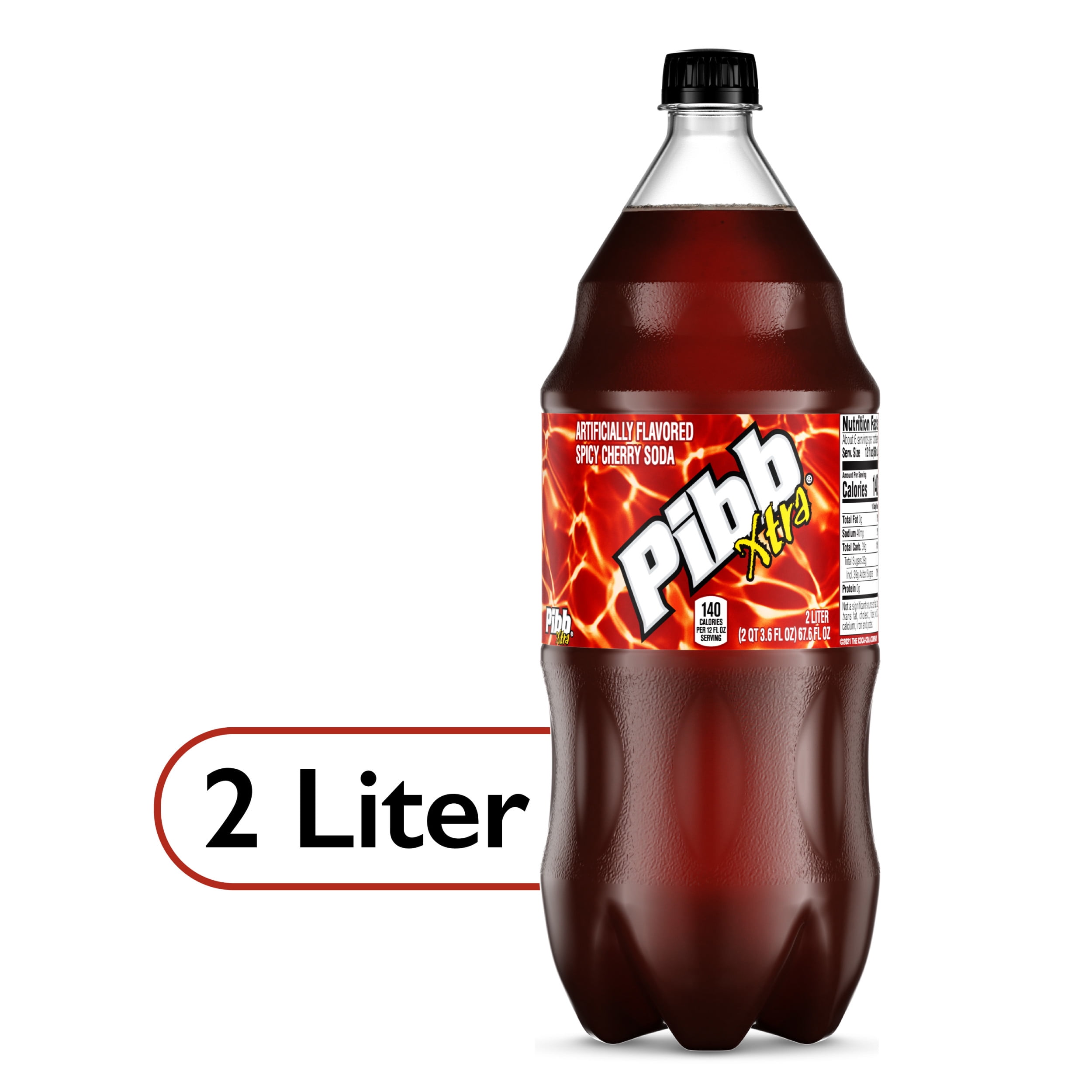 Pibb Xtra Soda Soft Drink, 2 Liters