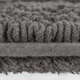 thumbnail image 4 of 24x60" 100% Cotton Tufted 3000 GSM Reversible Bath Rug Charcoal, 4 of 5