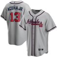 thumbnail image 3 of uniforme de béisbol mlb braves acuna jr swanson harris ii warriors jersey bordado, 3 of 5