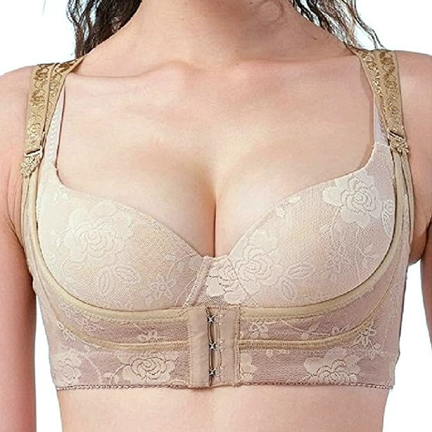Chic Shaper Perfect Posture Support Bra Comfort Shapewear Top - Nude Extra  Large (Size 44-46) 