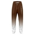 thumbnail image 5 of Sweatsuits for Men Set 2 Piece Letter Graphic Hoodie Sweatshirt and Joggers Sweatpants Sets Casual Streetwear Pullover Suit with Pocket Coffee XXL, 5 of 5