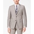 thumbnail image 2 of Calvin Klein Mens X-fit Formal Tuxedo, Grey, 38 Regular / 31W x UnfinishedL, 2 of 4