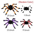 thumbnail image 5 of Outdoor Decorations 143 Inch Spider Web And 4 Pack Color Giant Spider, 5 of 5