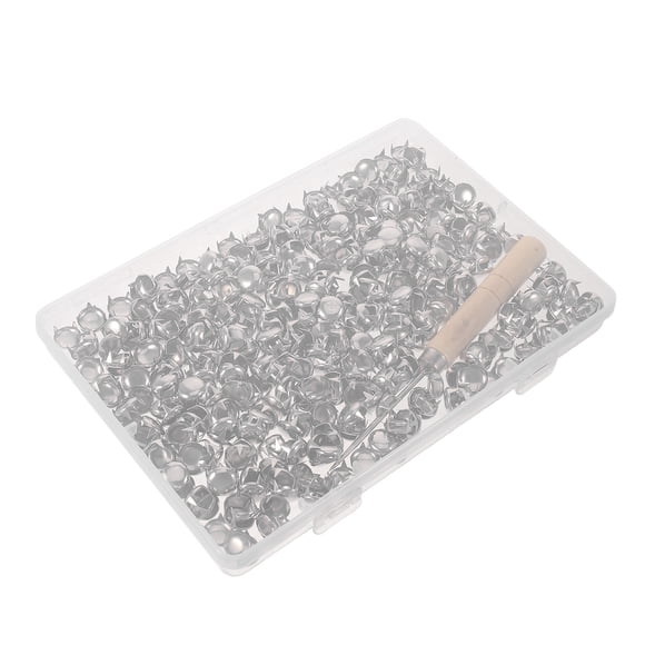 OHOIOLLA 500Ud Clavos Redondos Para Artesanía Ropa Y Punk Fabricados En Metal