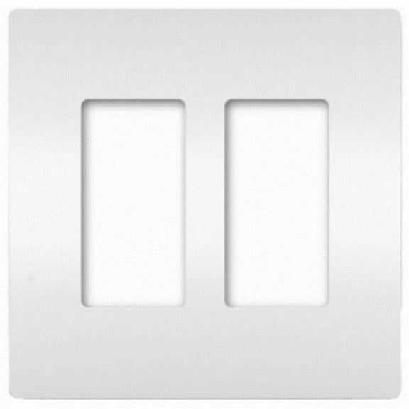 Rwp262Wcc6 Wht 2G Plas Wall Plate