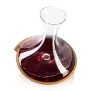 Vacu Vin Swirling Carafe Crystal Glass Decanter