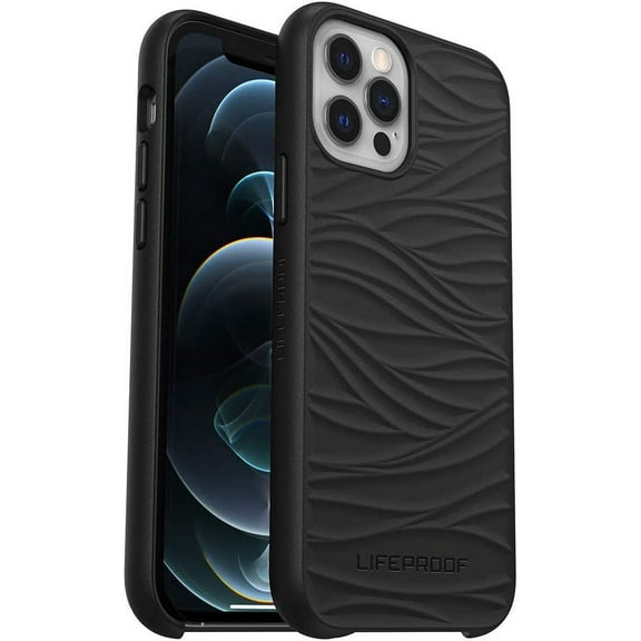 LifeProof Wake Series Case for iPhone 12 & iPhone 12 Pro, Black