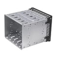 thumbnail image 2 of Estante de jaula de disco duro de acero inoxidable, bandeja de disco duro Caddy para accesorios de computadora, 2 of 5