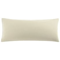 REGALWOVEN Zippered Body Pillow Cover Microfiber Long Pillowcase Khaki Body(20"x48")