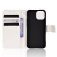 thumbnail image 2 of SaniMore for iPhone 15 6.1" PU Leather Case, Magnetic Closure Flip Wallet Cover with Wrist Strap Card Slot & Adjustable Kickstand All-Inclusive Protective Wallet Shell, White, 2 of 6