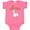 Hot Pink, variant on Inktastic No Prob Llama Cute Llama Boys or Girls Baby Bodysuit