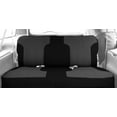 thumbnail image 2 of CalTrend Rear Solid Bench EuroSport Seat Covers for 1992-1994 Chevy C1500 Suburban - CV171-08HB Light Grey Insert with Black Trim, 2 of 3