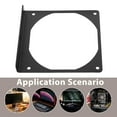 thumbnail image 3 of Masteelf  CPU Radiator Fan Fixing Clip Computer Connection Bracket Black, 3 of 8
