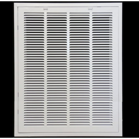 

22 x 34 Steel Return Air Filter Grill for 1 Filter Removable Face/Door
