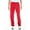 Red, variant on The Gildan Adult Heavy Blend 8 oz Open-Bottom Sweatpants with Pockets - CHARCOAL - L