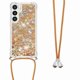 thumbnail image 1 of Funda FOXDOCK para Samsung Galaxy S25 con Cuerda Ajustable, Brillo Líquido, Protección Antigolpes y Lente – Ideal para Regalo, 1 of 6