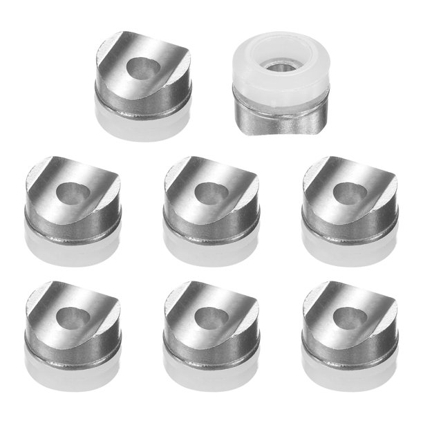 Uxcell 8 Pcs Sellos de Punta, Sellos de Pulverizador de Pintura Sin Aire que se Ajustan a las Varillas de Extensión de la Pistola de Pulverización, Acero de tungsteno