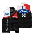 thumbnail image 2 of Chaqueta sin mangas con estampado de coche clásico en 3D para hombre, chaleco deportivo para exteriores, todoterreno, tendencia urbana, chaqueta con cuello alto y bolsillo con cremallera, 2 of 5