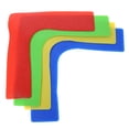 thumbnail image 4 of EeaseMX 4 pegatinas antideslizantes de PVC para marcar canchas de tenis, baloncesto, fútbol, bádminton (estilo esquina, rojo, amarillo, azul y verde)., 4 of 8