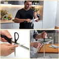thumbnail image 4 of EEEkit 8" Diamond Sharpening Steel, Butcher’s Sharpening Steel for Master Chef, Home Cooking and Hunting, 4 of 7