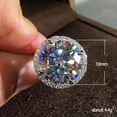 thumbnail image 2 of K-KED 925 Silver Filled Ring Women Elegant Women Cubic Zircon Delicate Jewelry Gift Sz 6-10-7, 2 of 6