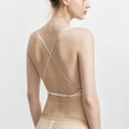 thumbnail image 5 of Pimfylm Underoutfit Bras For Women Seamless Bras For Women Wireless Bras For Large Women Beige XL, 5 of 5