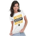 thumbnail image 3 of US Army Logo Never Accept Defeat Women's Plus Size Shirt Brisco Brands 2X, 3 of 5