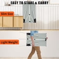 thumbnail image 3 of Whiteboard Easel – Magnetic Dry Erase with Tripod Stand – Height Adjustable & Portable – 3-Layer Surface, Removable Tray – Office, Educational & Home – 36"x24" –White, 3 of 7
