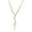 Gold, variant on Adjustable Stainless Steel Flashs Necklace with Lobster Clasp, Jewelry for Men Women