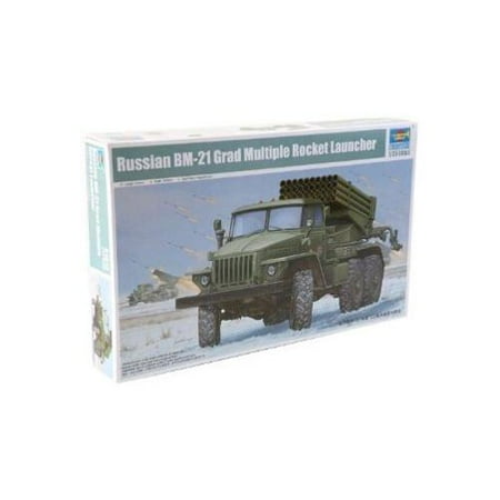 Multiple Rocket Launcher - Trumpeter Early Version BM-21 Russian Grad Multiple Rocket Launcher Model Kit, Scale 1/35