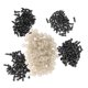 thumbnail image 2 of Ojos de plástico, narices con arandelas, muñeco de peluche, oso de peluche, animales de peluche, juguete, accesorios DIY, negro, 2 of 12