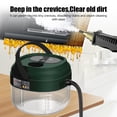 thumbnail image 4 of Steam Pressurized Handheld Multi-surface Steam Cleaner with 3 Brushes and Extended Rod for Home Portable  Cleaning Steamer with 6 Gear Adjustable Digital Touch Screen 1500ml, 4 of 8