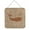 Brown, variant on Whale Burlap And Orange Aluminium Metal Wall Or Door Hanging Prints - 6 x 6 In.