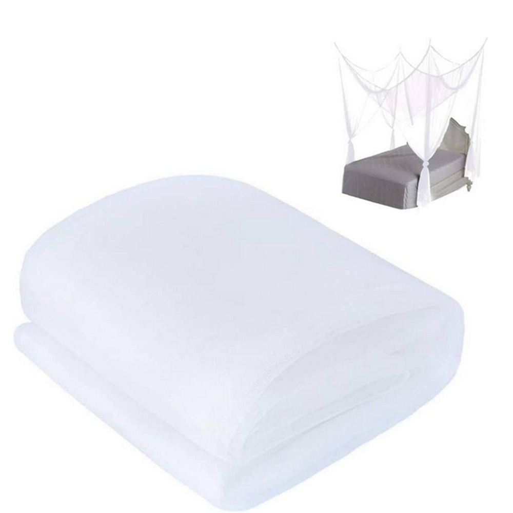 DIY Mosquito Net Fabric Outdoor Insect Barrier Mesh White